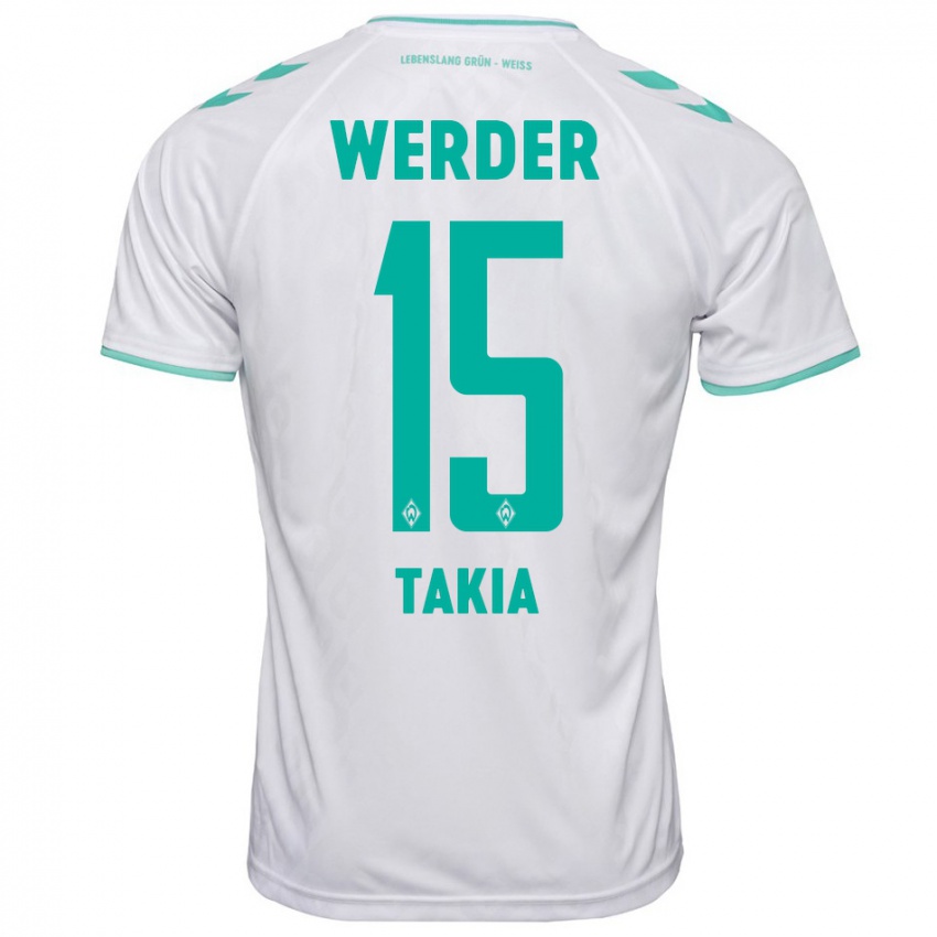 Herren Toirik Onlam Takia #15 Weiß Auswärtstrikot Trikot 2023/24 T-Shirt Österreich