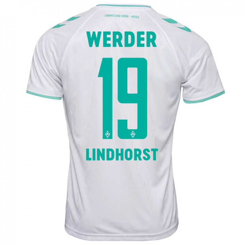 Herren Jerrit Lindhorst #19 Weiß Auswärtstrikot Trikot 2023/24 T-Shirt Österreich