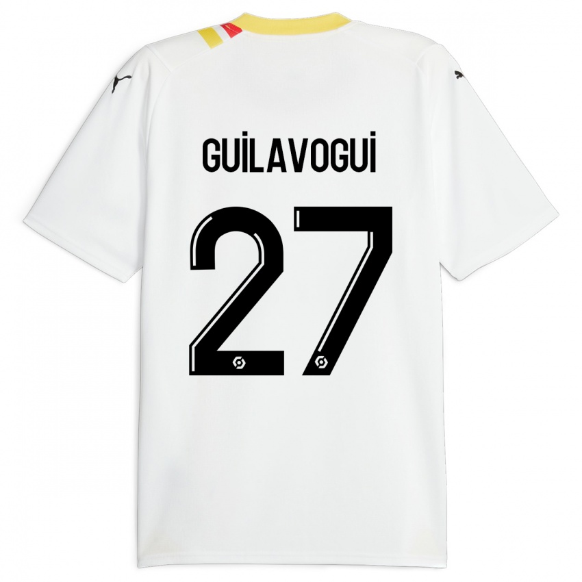 Herren Morgan Guilavogui #27 Schwarz Auswärtstrikot Trikot 2023/24 T-Shirt Österreich