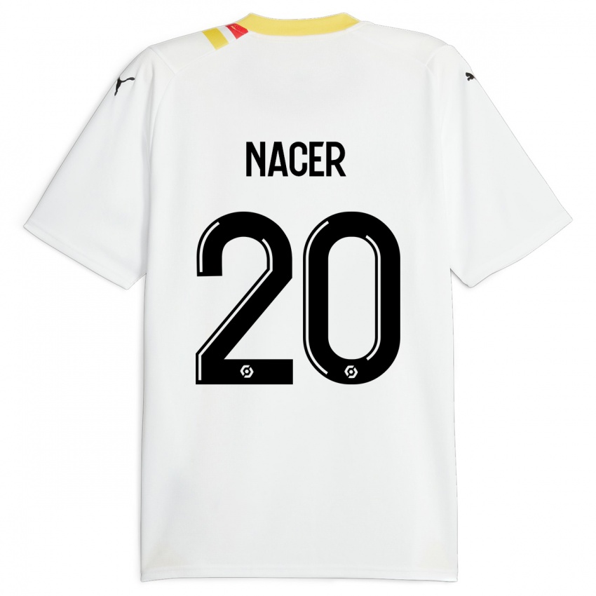 Herren Myriem Nacer #20 Schwarz Auswärtstrikot Trikot 2023/24 T-Shirt Österreich