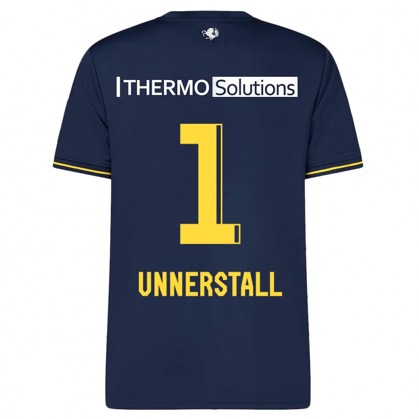 Herren Lars Unnerstall #1 Marine Auswärtstrikot Trikot 2023/24 T-Shirt Österreich