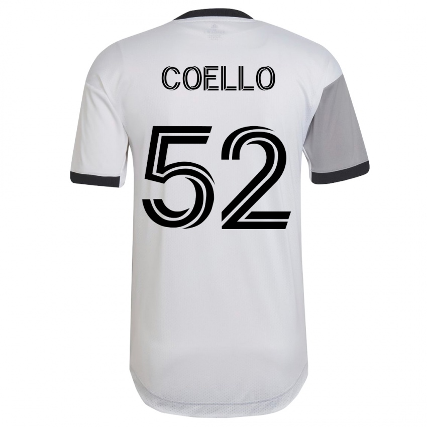 Herren Alonso Coello #52 Weiß Auswärtstrikot Trikot 2023/24 T-Shirt Österreich