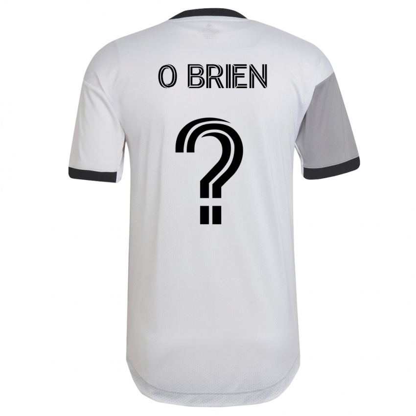 Herren Alexander O'brien #0 Weiß Auswärtstrikot Trikot 2023/24 T-Shirt Österreich