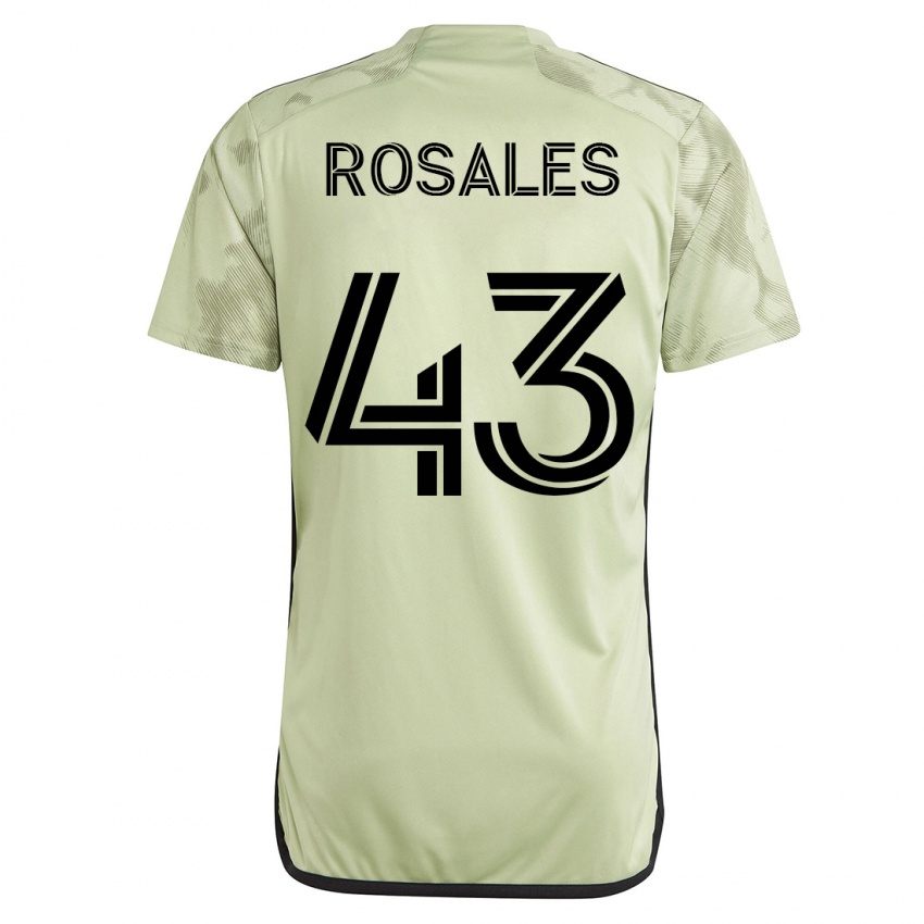 Herren Diego Rosales #43 Grün Auswärtstrikot Trikot 2023/24 T-Shirt Österreich