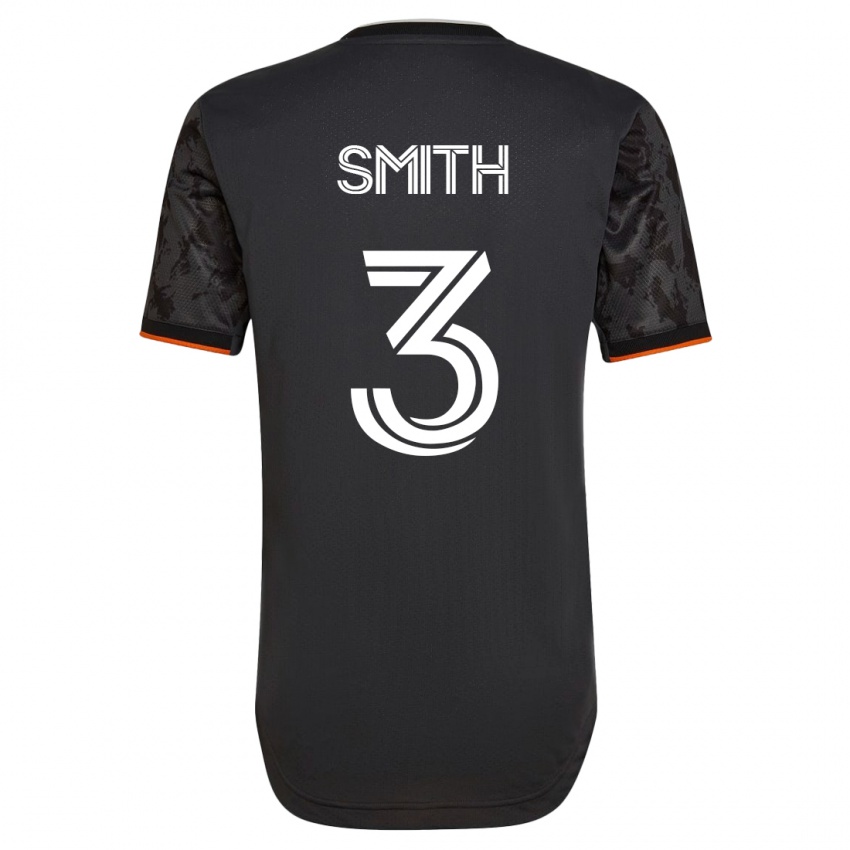 Herren Brad Smith #3 Schwarz Auswärtstrikot Trikot 2023/24 T-Shirt Österreich