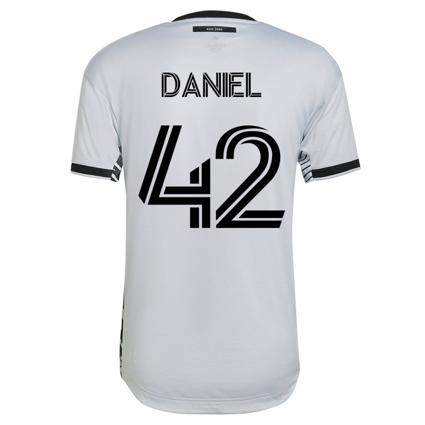 Herren Daniel #42 Weiß Auswärtstrikot Trikot 2023/24 T-Shirt Österreich