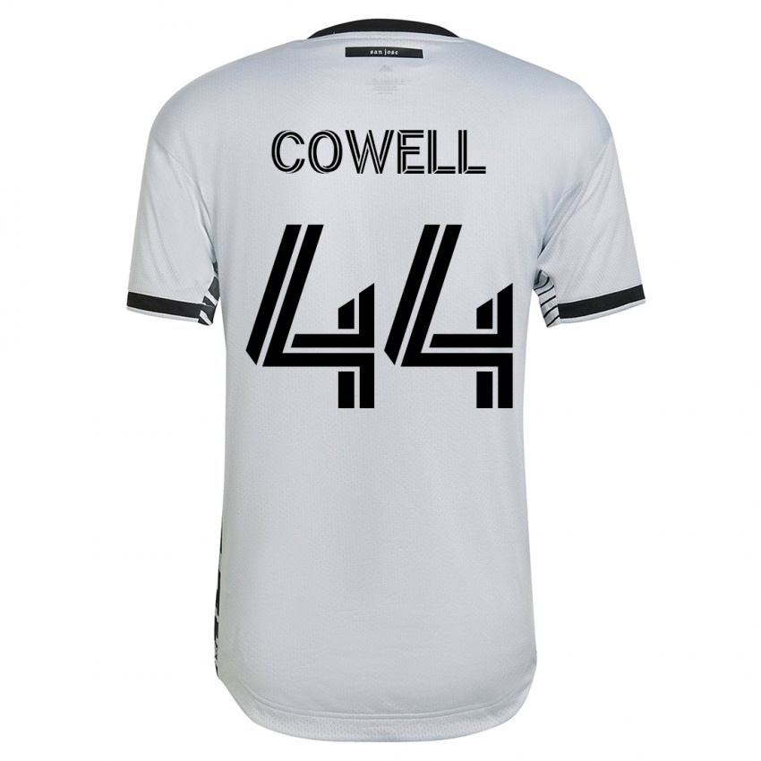 Herren Cade Cowell #44 Weiß Auswärtstrikot Trikot 2023/24 T-Shirt Österreich