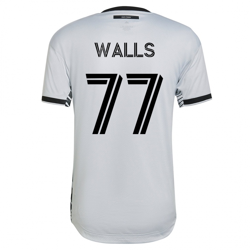 Herren Casey Walls #77 Weiß Auswärtstrikot Trikot 2023/24 T-Shirt Österreich