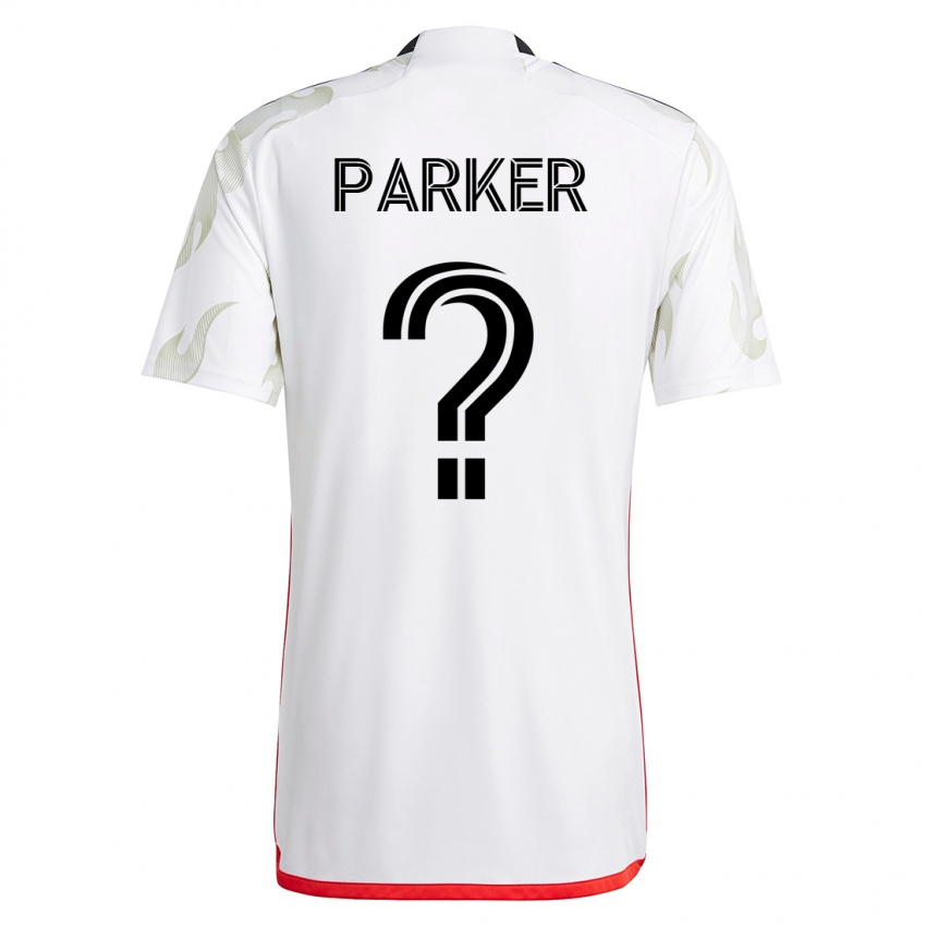 Herren Isaiah Parker #0 Weiß Auswärtstrikot Trikot 2023/24 T-Shirt Österreich