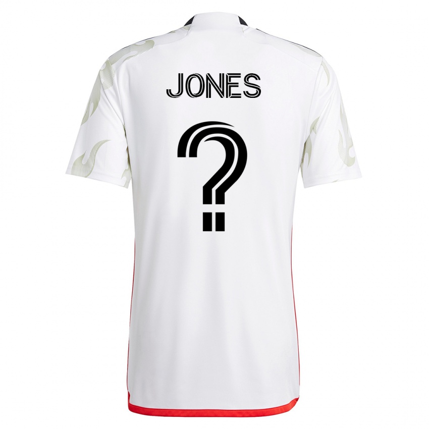 Herren Jordan Jones #0 Weiß Auswärtstrikot Trikot 2023/24 T-Shirt Österreich