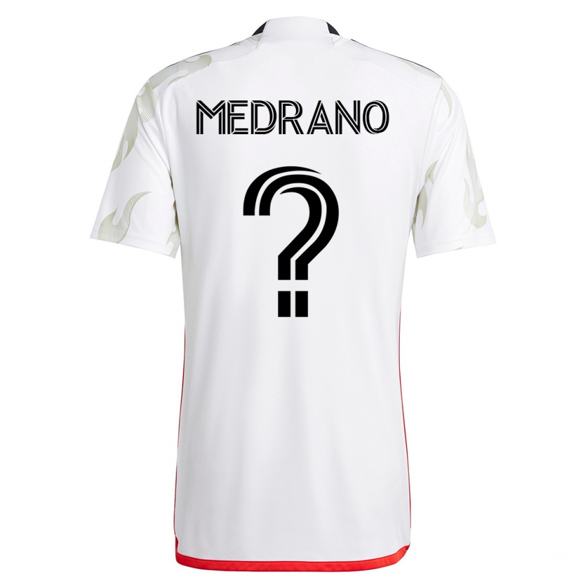 Herren Gael Medrano #0 Weiß Auswärtstrikot Trikot 2023/24 T-Shirt Österreich