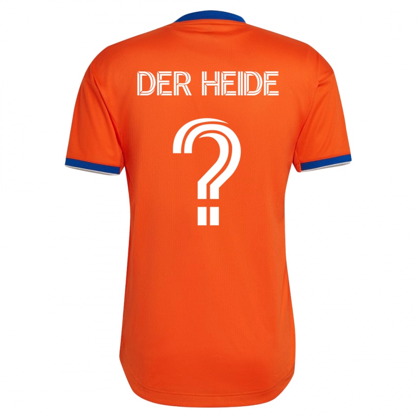 Herren Dimas Van Der Heide #0 Weiß Auswärtstrikot Trikot 2023/24 T-Shirt Österreich