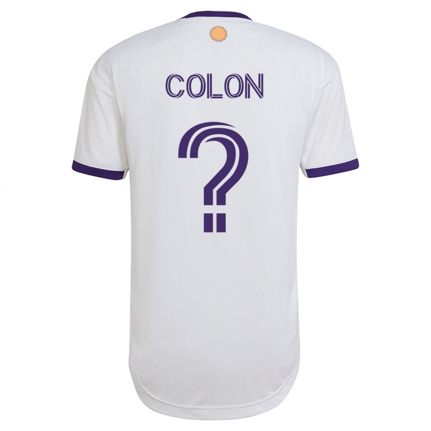 Herren Xzavier Colon #0 Weiß Auswärtstrikot Trikot 2023/24 T-Shirt Österreich