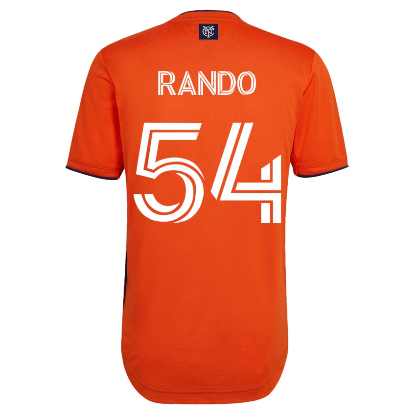 Herren Alex Rando #54 Schwarz Auswärtstrikot Trikot 2023/24 T-Shirt Österreich