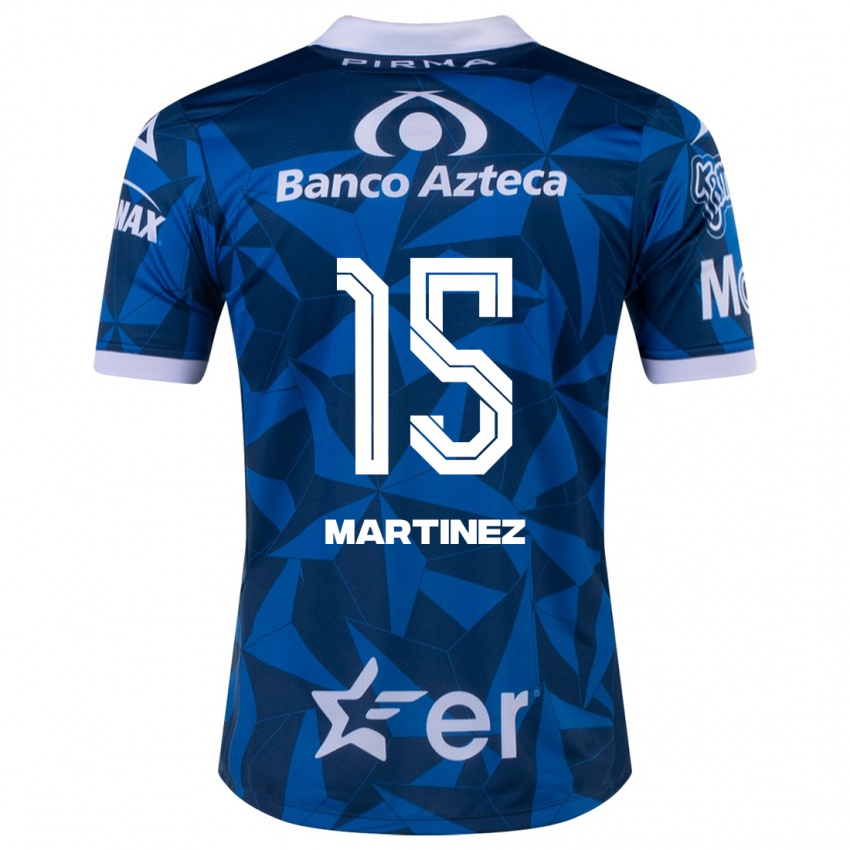 Herren Guillermo Martínez #15 Blau Auswärtstrikot Trikot 2023/24 T-Shirt Österreich