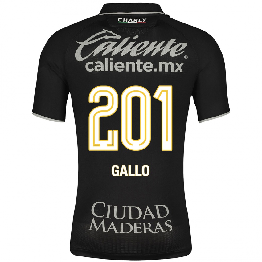 Herren Andrés Gallo #201 Schwarz Auswärtstrikot Trikot 2023/24 T-Shirt Österreich