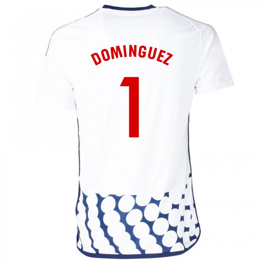 Herren Iago Domínguez #1 Weiß Auswärtstrikot Trikot 2023/24 T-Shirt Österreich