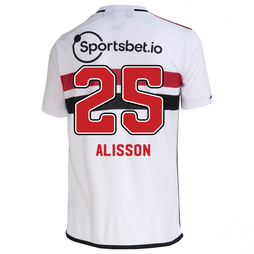 Damen Alisson #25 Weiß Heimtrikot Trikot 2023/24 T-Shirt Österreich
