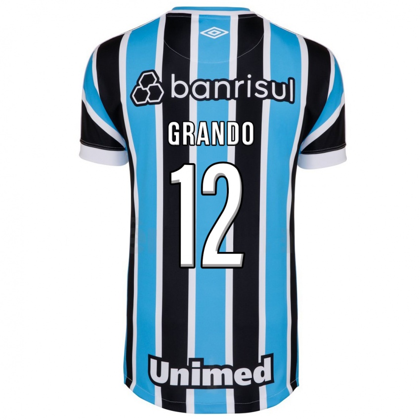 Damen Gabriel Grando #12 Blau Heimtrikot Trikot 2023/24 T-Shirt Österreich