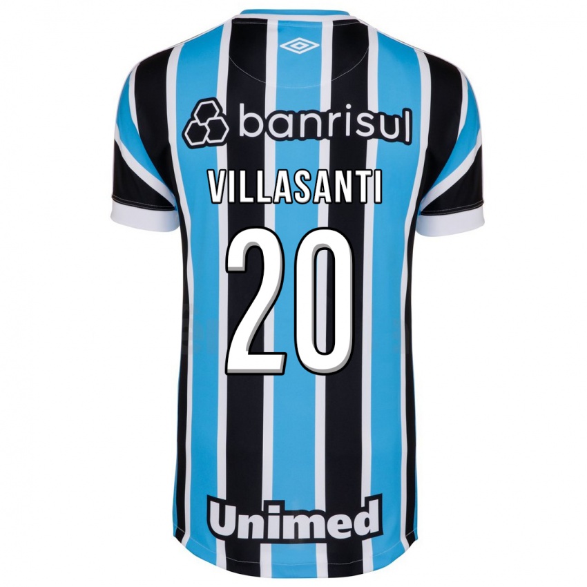 Damen Mathías Villasanti #20 Blau Heimtrikot Trikot 2023/24 T-Shirt Österreich