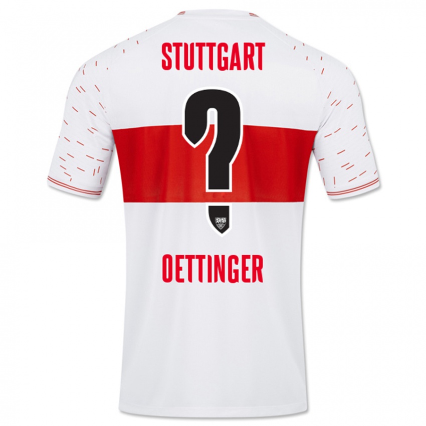Damen Jannik Oettinger #0 Weiß Heimtrikot Trikot 2023/24 T-Shirt Österreich