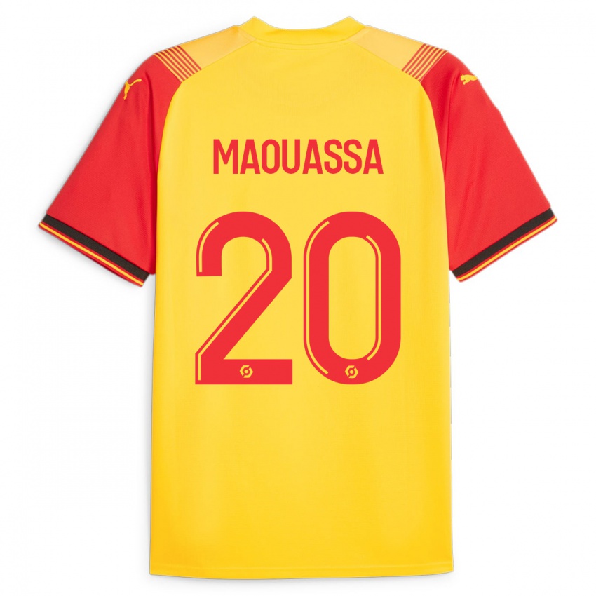 Damen Faitout Maouassa #20 Gelb Heimtrikot Trikot 2023/24 T-Shirt Österreich