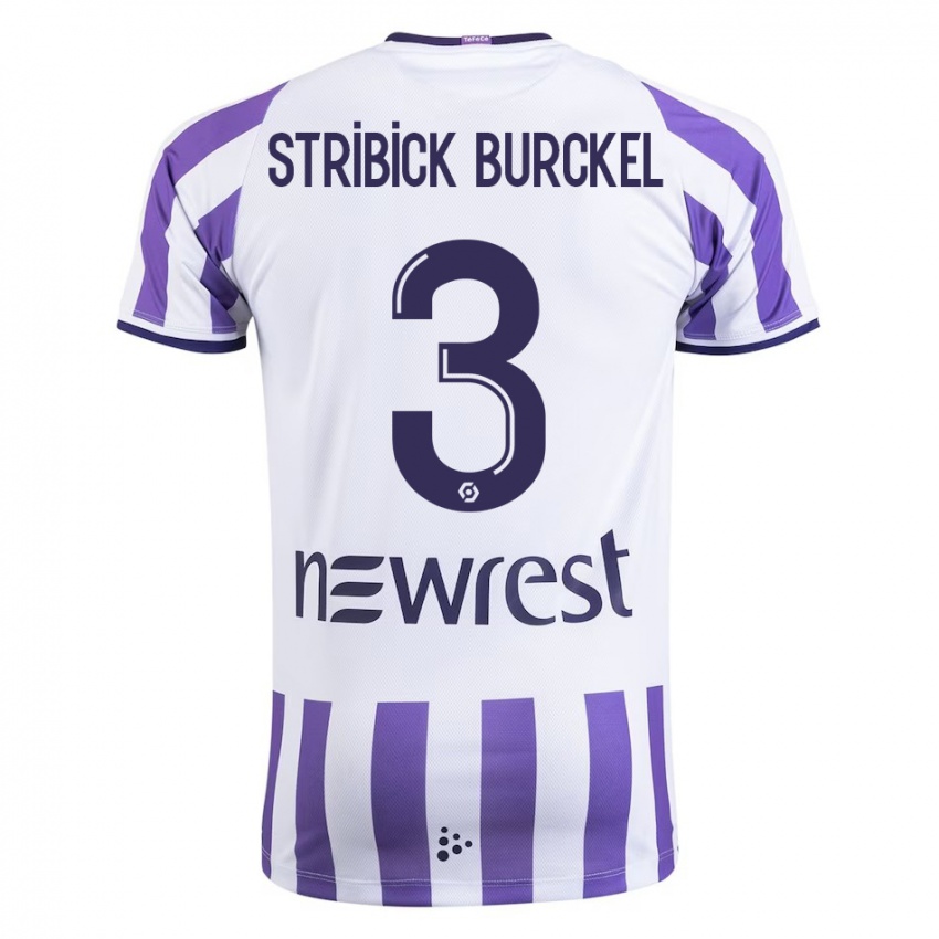 Damen Laetitia Stribick-Burckel #3 Weiß Heimtrikot Trikot 2023/24 T-Shirt Österreich