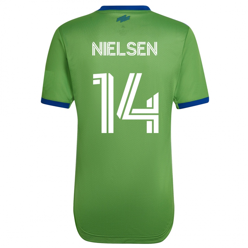 Damen Taylor Nielsen #14 Grün Heimtrikot Trikot 2023/24 T-Shirt Österreich