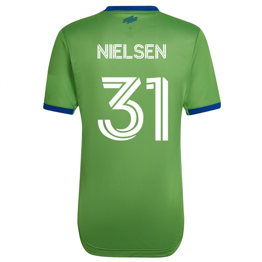 Damen Madeline Nielsen #31 Grün Heimtrikot Trikot 2023/24 T-Shirt Österreich