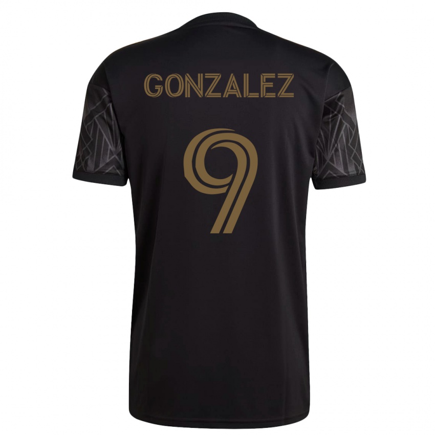 Damen Mario Gonzalez #9 Schwarz Heimtrikot Trikot 2023/24 T-Shirt Österreich