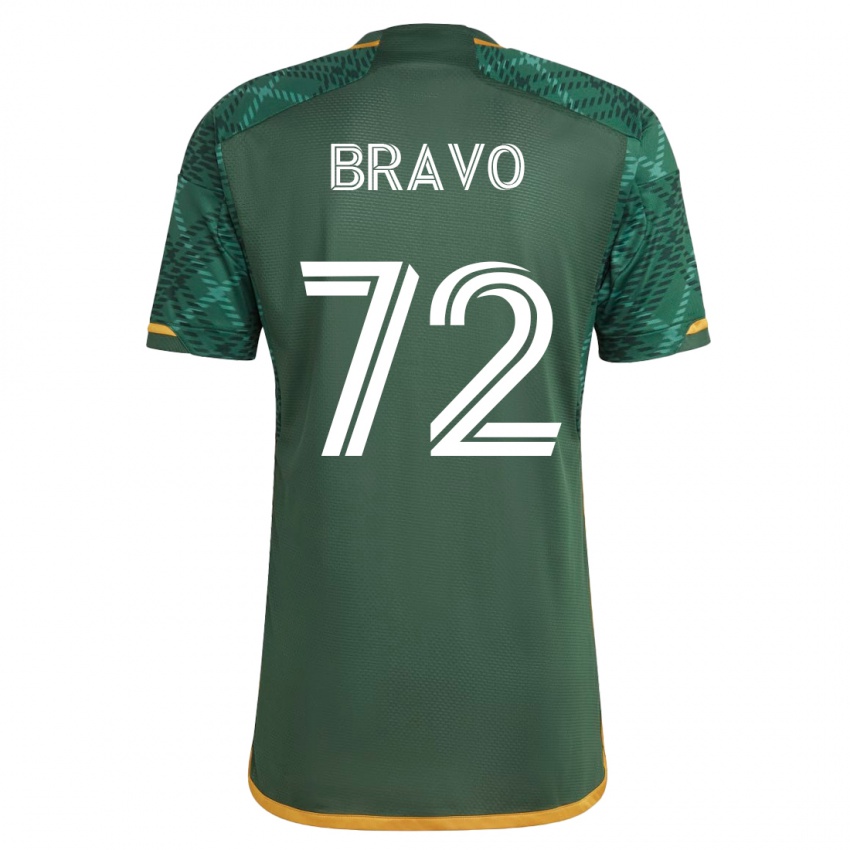 Damen Julian Bravo #72 Grün Heimtrikot Trikot 2023/24 T-Shirt Österreich