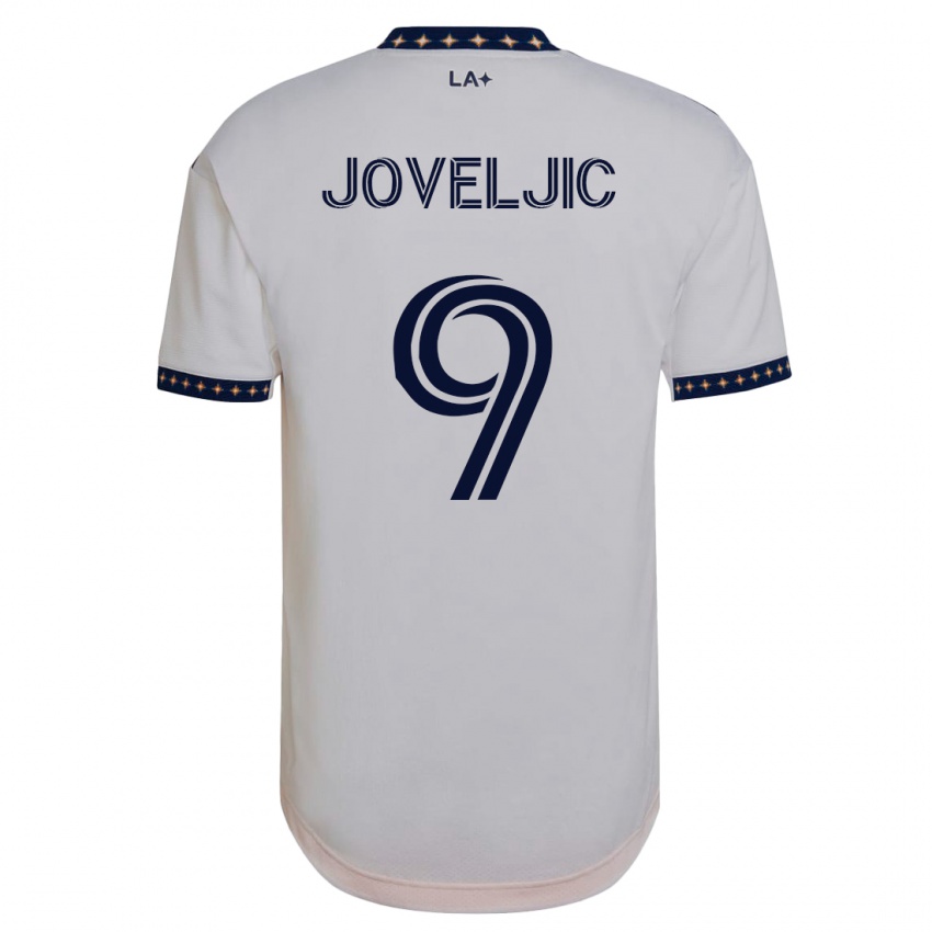 Damen Dejan Joveljic #9 Weiß Heimtrikot Trikot 2023/24 T-Shirt Österreich