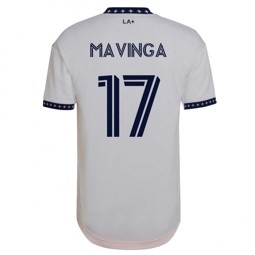 Damen Chris Mavinga #17 Weiß Heimtrikot Trikot 2023/24 T-Shirt Österreich