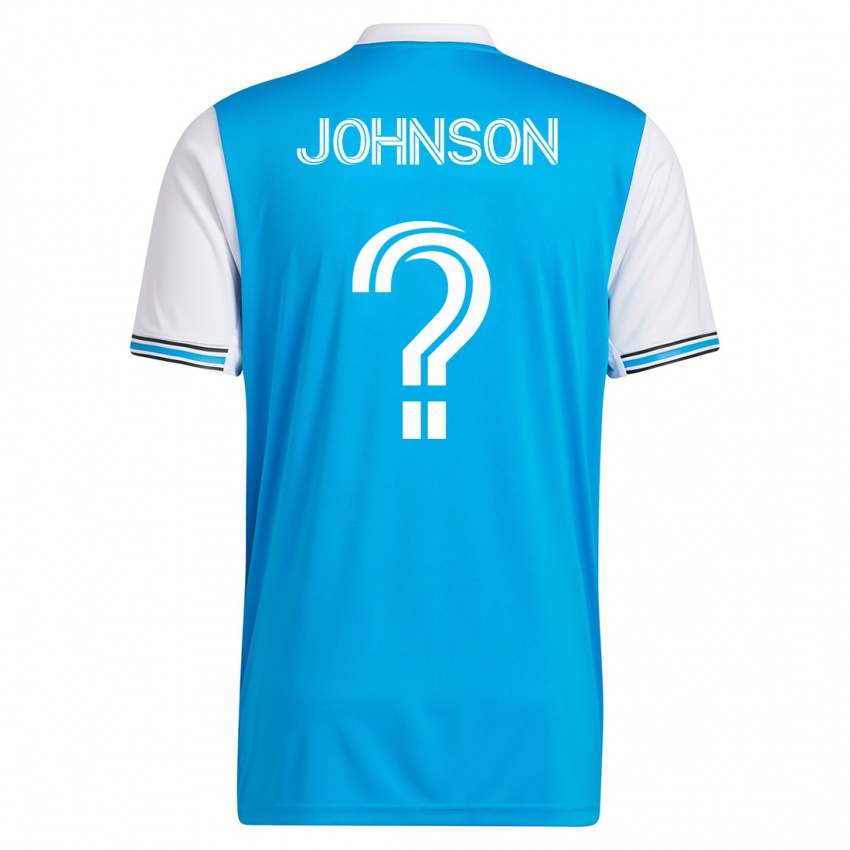 Damen Tate Johnson #0 Blau Heimtrikot Trikot 2023/24 T-Shirt Österreich