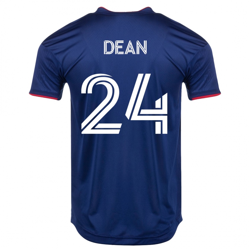 Damen Jonathan Dean #24 Marine Heimtrikot Trikot 2023/24 T-Shirt Österreich