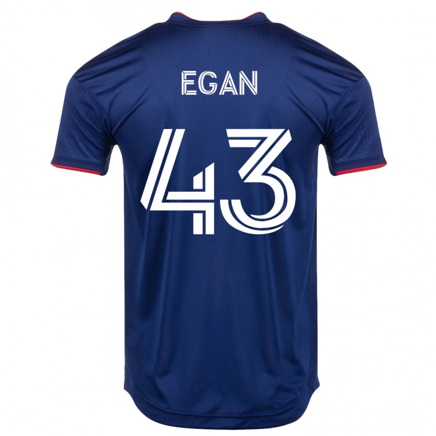 Damen Noah Egan #43 Marine Heimtrikot Trikot 2023/24 T-Shirt Österreich