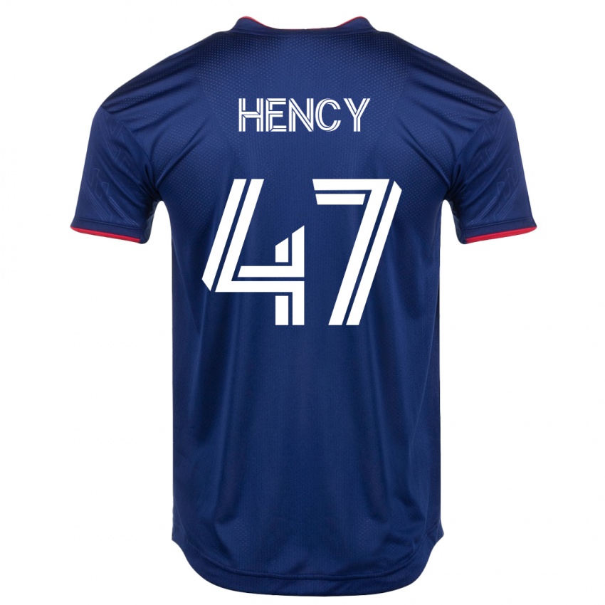 Damen Billy Hency #47 Marine Heimtrikot Trikot 2023/24 T-Shirt Österreich