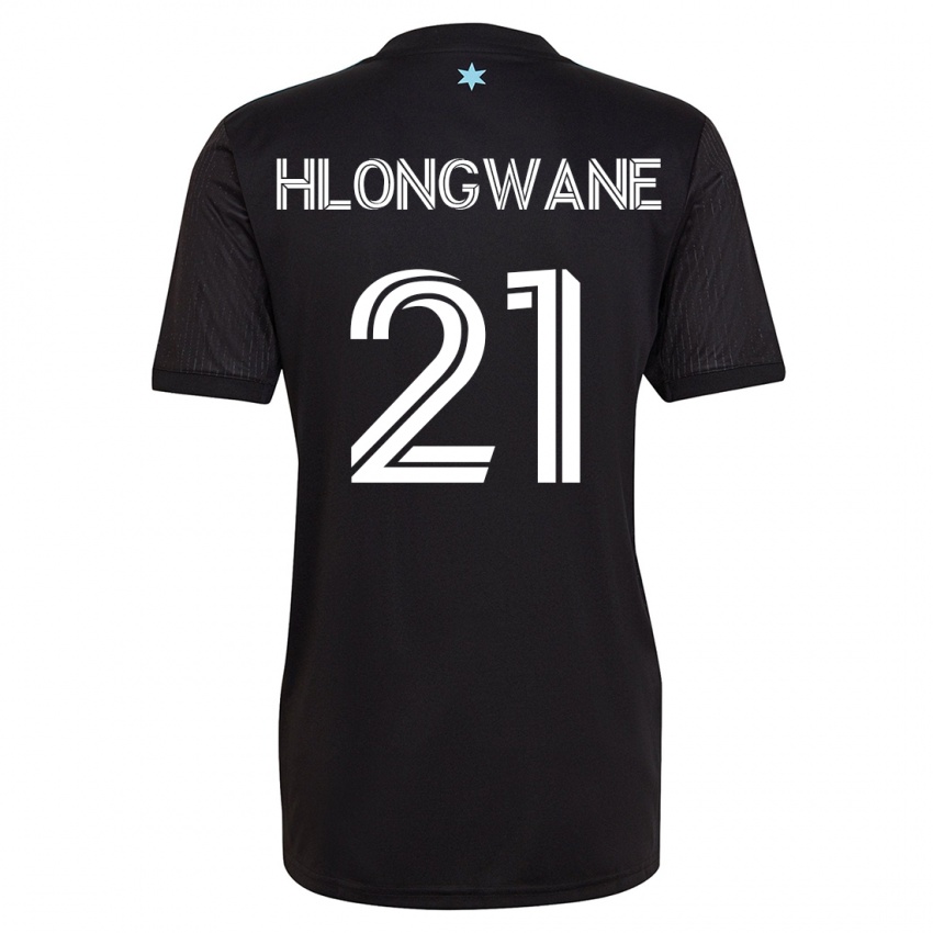 Damen Bongokuhle Hlongwane #21 Schwarz Heimtrikot Trikot 2023/24 T-Shirt Österreich