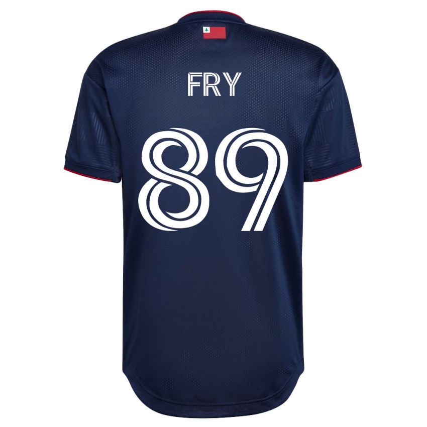 Damen Malcolm Fry #89 Marine Heimtrikot Trikot 2023/24 T-Shirt Österreich