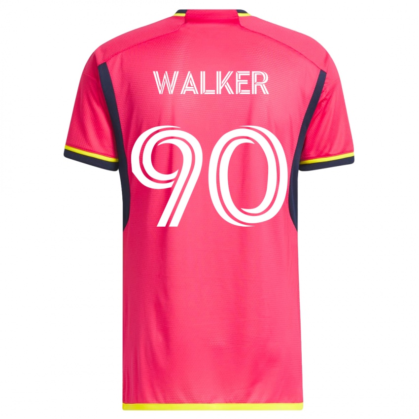Damen Eric Walker #90 Rosa Heimtrikot Trikot 2023/24 T-Shirt Österreich