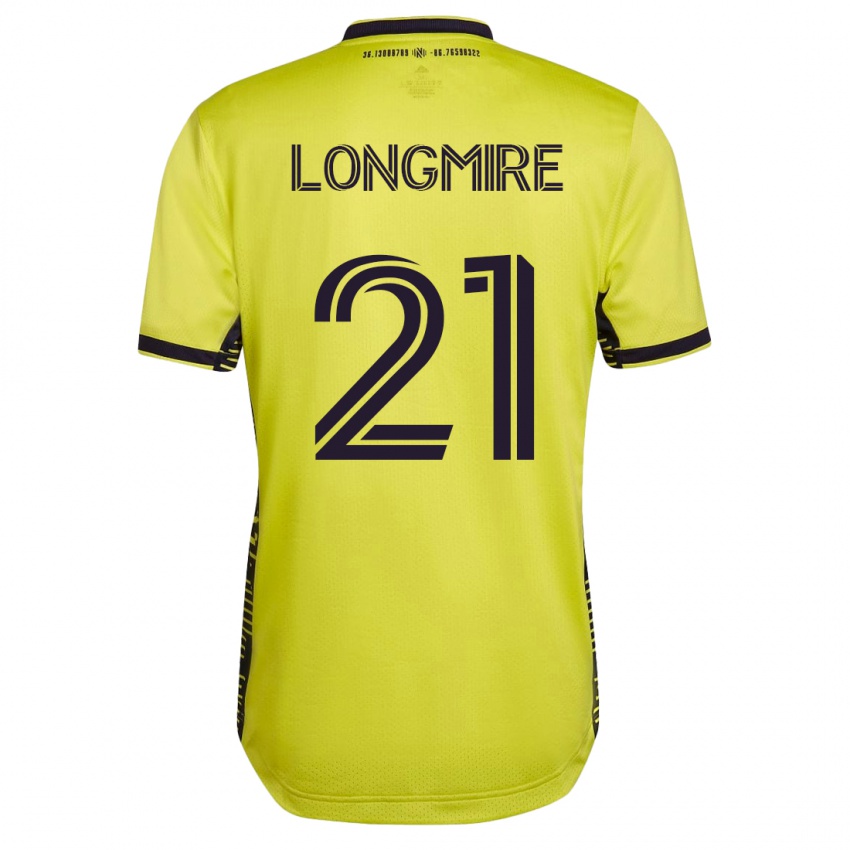 Damen Ahmed Longmire #21 Gelb Heimtrikot Trikot 2023/24 T-Shirt Österreich