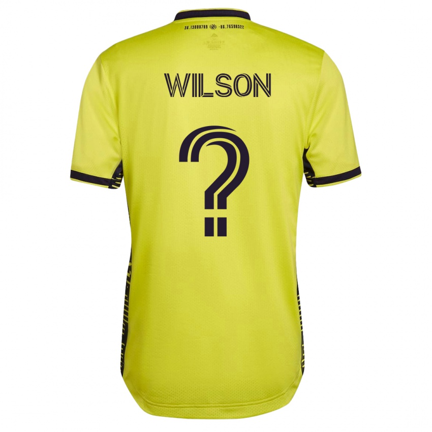 Damen Dominic Wilson #0 Gelb Heimtrikot Trikot 2023/24 T-Shirt Österreich
