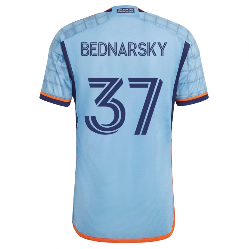 Damen Stevo Bednarsky #37 Blau Heimtrikot Trikot 2023/24 T-Shirt Österreich