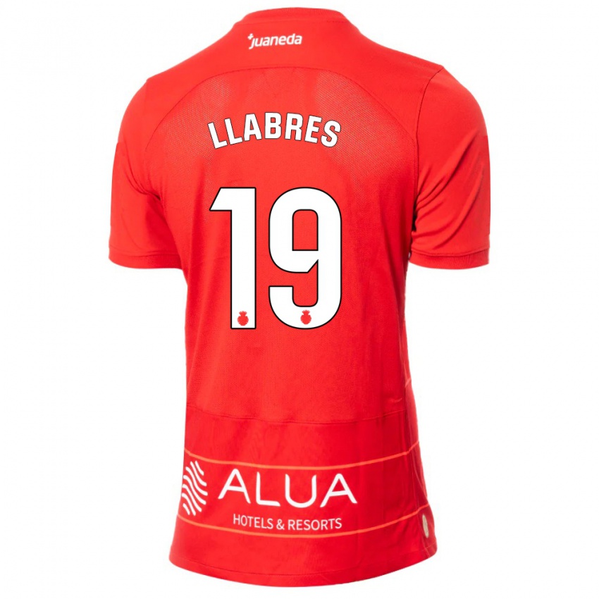 Damen Javi Llabrés #19 Rot Heimtrikot Trikot 2023/24 T-Shirt Österreich