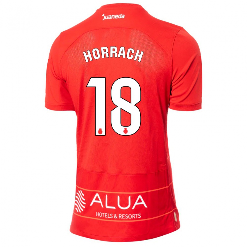 Damen Barto Horrach #18 Rot Heimtrikot Trikot 2023/24 T-Shirt Österreich