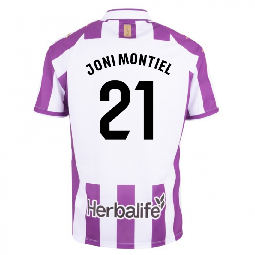 Damen Joni Montiel #21 Lila Heimtrikot Trikot 2023/24 T-Shirt Österreich