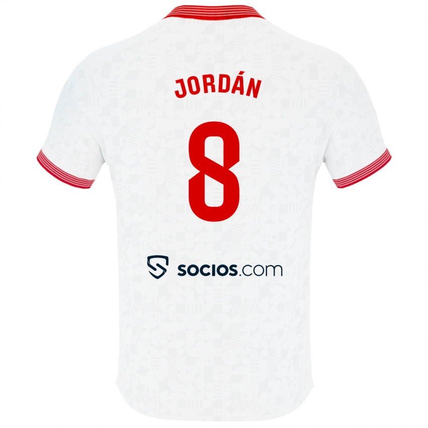 Damen Joan Jordán #8 Weiß Heimtrikot Trikot 2023/24 T-Shirt Österreich