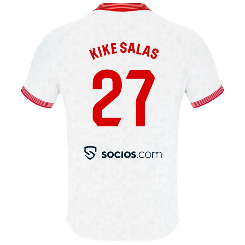 Damen Kike Salas #27 Weiß Heimtrikot Trikot 2023/24 T-Shirt Österreich