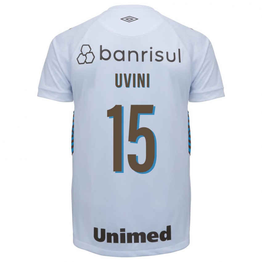 Damen Bruno Uvini #15 Weiß Auswärtstrikot Trikot 2023/24 T-Shirt Österreich