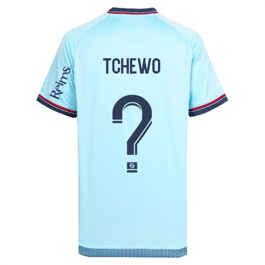 Damen Ryan Tchapda Tchewo #0 Himmelblau Auswärtstrikot Trikot 2023/24 T-Shirt Österreich